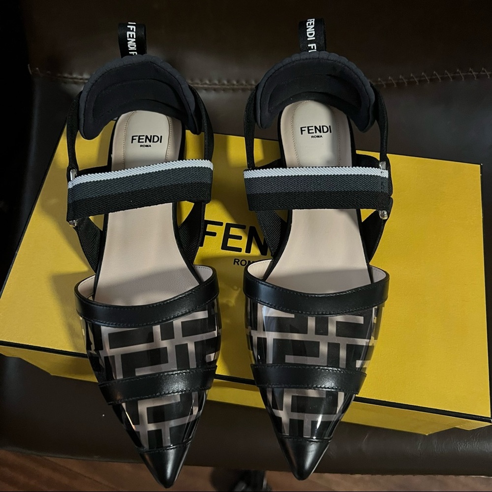 FENDI
Colibri PVC FF Skimmers